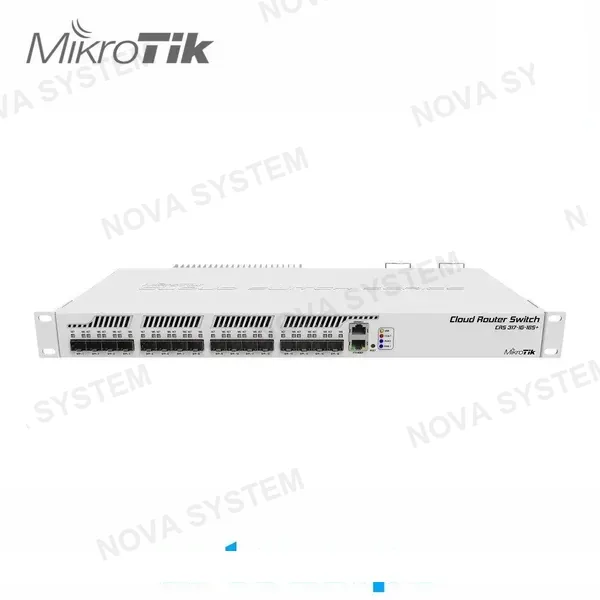 MIKROTIK CRS317-1G-16S+RM Switch Smart 16 Ranura SFP+ Y 1 Puerto LAN Gigabit