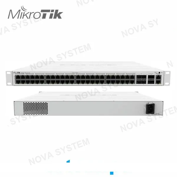 MIKROTIK CRS354-48P-4S+2Q+RM Switch 48 Puertos PoE-out