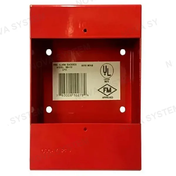 FIRE-LITE SB-10 Caja de montaje para estación manual