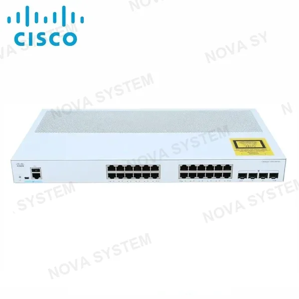 CISCO C1000-24T-4G-L-FT - SWITCH CATALYST 1000 CON 24 PUERTOS GIGABIT 4SFP CAPA 2