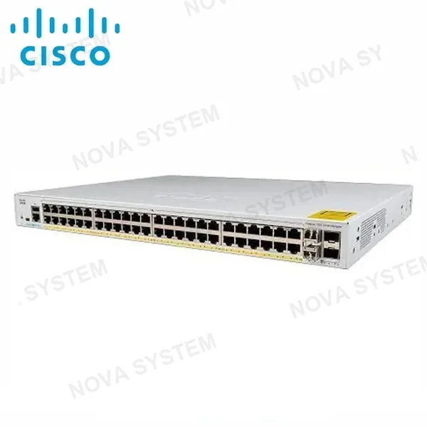 CISCO C1000-48T-4X-L - SWITCH CATALYST 1000 CON 48 PUERTOS 10/100/1000, CUATRO PUERTOS 10G SFP.