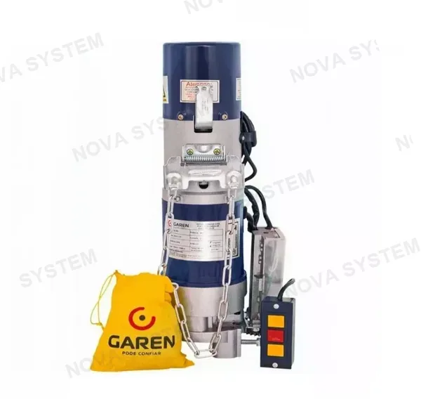 GAREN GA601 Motor lateral para puerta enrollable, capacidad 600kg. No incluye botonera