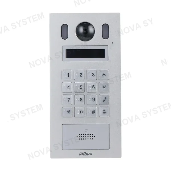 DAHUA DAHUA VTO6221E-P, Frente de calle de Video portero IP PoE, con cámara de 2MP 1080P Full HD, Multi-departamentos