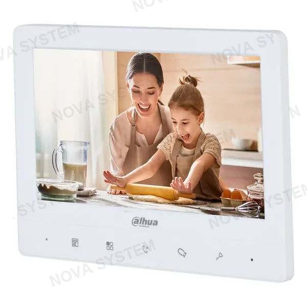 DAHUA DAHUA VTH1020J Monitor Analógico LCD 7" para Videoportero Blanco