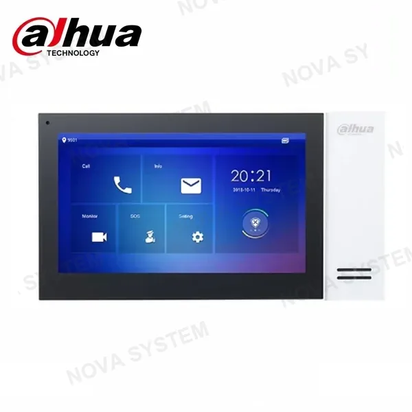 DAHUA DAHUA VTH2421FW-P - Monitor IP LCD Táctil 7" Blanco- Audio Bidireccional