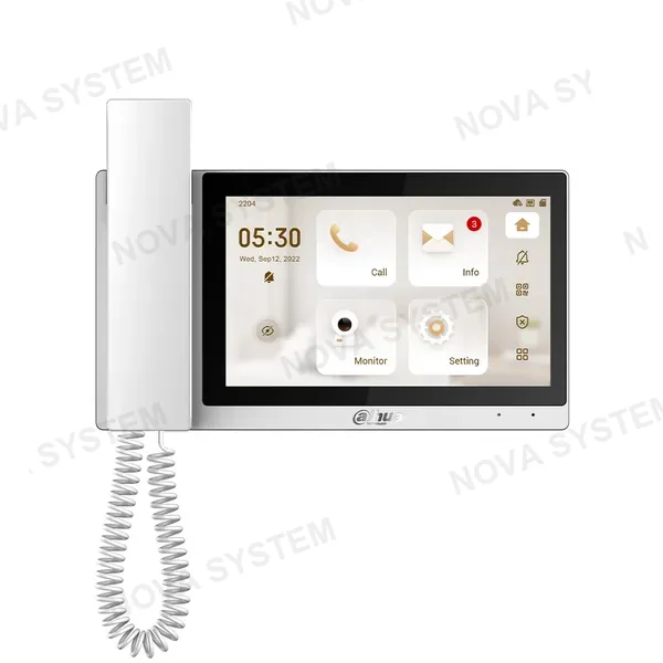 DAHUA DAHUA DHI-VTH5421E(W)-H Monitor IP POE LCD táctil 7" para Video Portero Blanco
