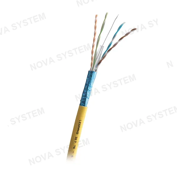 LEGRAND 032778 Cable F/UTP CAT6A LSZH 23AWG 500m Amarillo