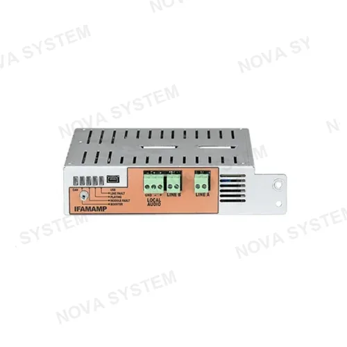 INIM IFAMAMP Amplificador de 250w 2 líneas de altavoces configurable como a-b hasta 30 ifamamp por panel