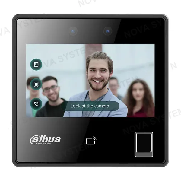 DAHUA DAHUA ASI3214A-W Control de acceso biométrico facial Wifi , rostros, tarjetas, huellas y registros