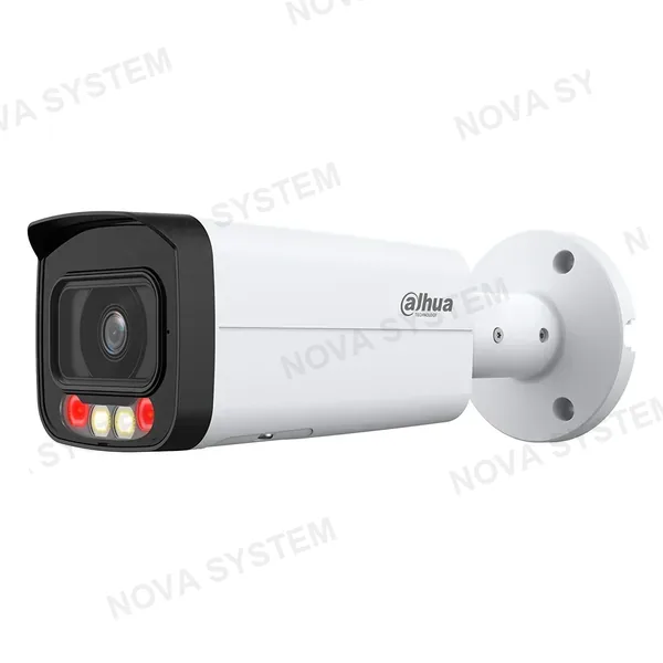DAHUA IPC-HFW2849T-AS-IL Cámara de Seguridad IP POE 4K 8MP 3.6mm IP67 WDR LED 50m/IR 60m Micrófono WIZSENSE