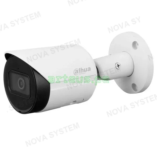 DAHUA DAHUA IPC-HFW2541S-S Cámara de Seguridad IP POE, 2K, 5MP, 2.8mm, WDR. Micrófono. IR 30m. WIZSENSE
