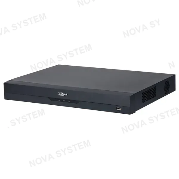 DAHUA DAHUA DHI-NVR5232-EI Grabador NVR 4K, 32CH(24MP), 384Mbps, 2HDD hasta 16TB. WIZSENSE, AI, ACUPICK, ANPR