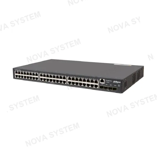 DAHUA DAHUA AS5500-48GT4XF-600 Switch 48 Puertos POE Giga 4SFP Giga 400w Administra Capa 2 y 3