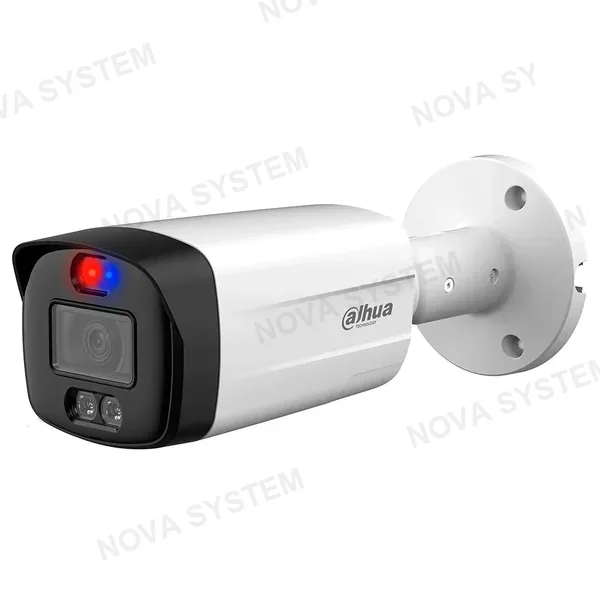 DAHUA DAHUA DH-HAC-ME1809TH-A-PV TIOC Cámara de Seguridad HDCVI 4K 8MP LED 40m FULLCOLOR Mic Sirena Luz
