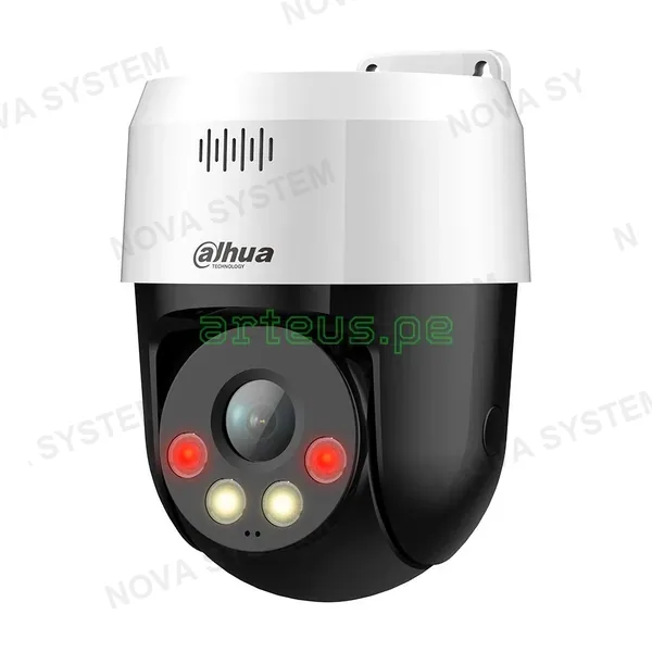 DAHUA DAHUA DH-SD2A200HB-GN-A-PV, Cámara de Seguridad IP POE 2MP Full HD PT 360º IP66 IR/Led 30m Mic Parlante WIZSENSE