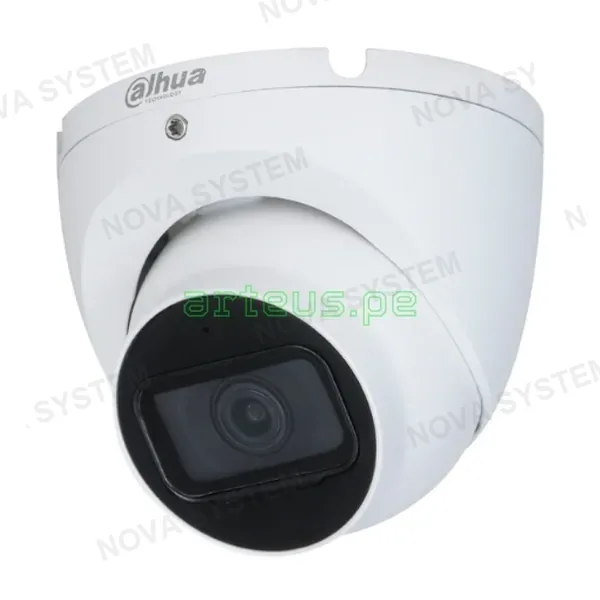 DAHUA DAHUA IPC-HDW1530T-S6 Cámara de Seguridad IP POE 5MP 2K 2.8mm IP67 WDR Micrófono IR 30m