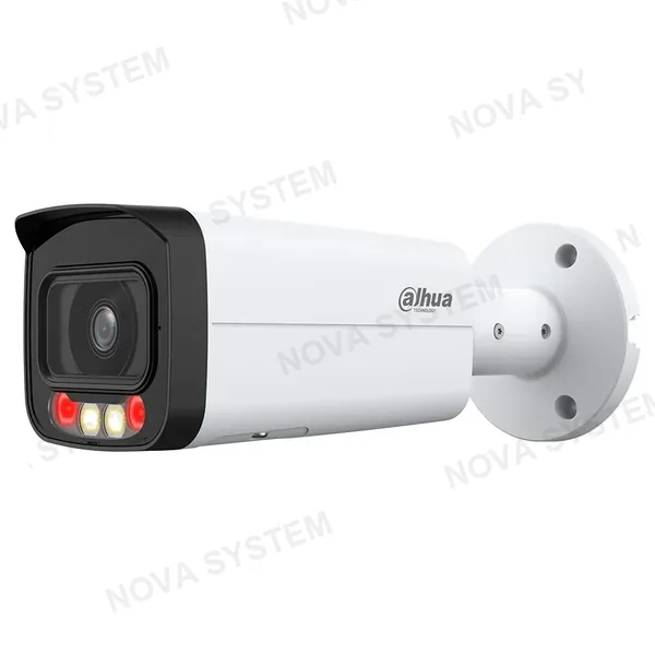 DAHUA DAHUA DH-IPC-HFW2449T-AS-IL Cámara de Seguridad IP POE 4MP 2K 3.6mm WDR IP67 Micrófono IR 60m Led 50m WIZSENSE