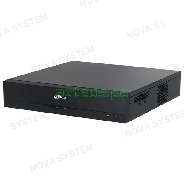DAHUA DAHUA NVR5832-EI Grabador NVR 4K, 32CH(24MP), 384Mbps, 8HDD hasta 20TB, WIZSENSE, ACUPICK, AI, ANPR