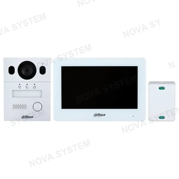 DAHUA DAHUA KTX01(S) Kit Videoportero Híbrido 2MP Monitor WIFI LCD 7"