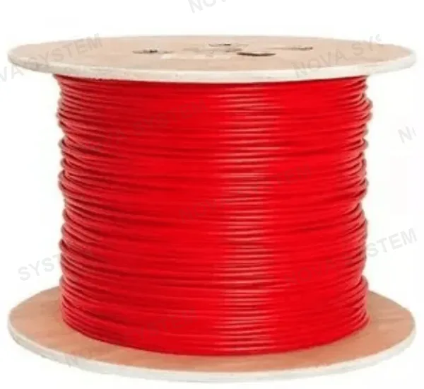 GENESIS 44081004 Cable sólido para incendio FPLR 2x14 AWG 305m