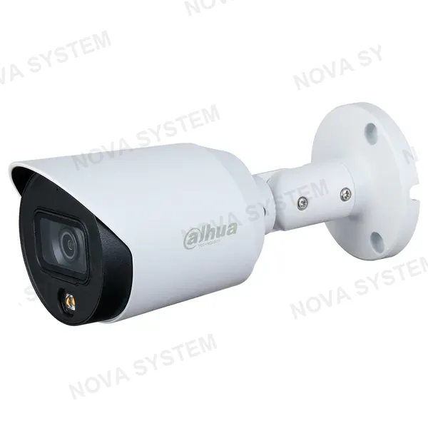 DAHUA DAHUA HAC-HFW2249T-A-LED Cámara de Seguridad HDCVI 2MP Full HD 2.8mm LED 20m FULLCOLOR WDR IP67 Mic SUPER ADAPT