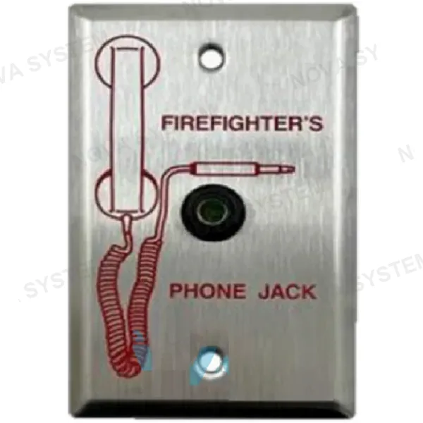 FIRE-LITE FPJ-F Conector de teléfono remoto para unidad de megafonía