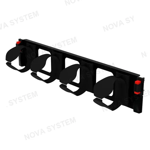 LEGRAND 046523 Ordenador horizontal de Cables 2RU con Anillo
