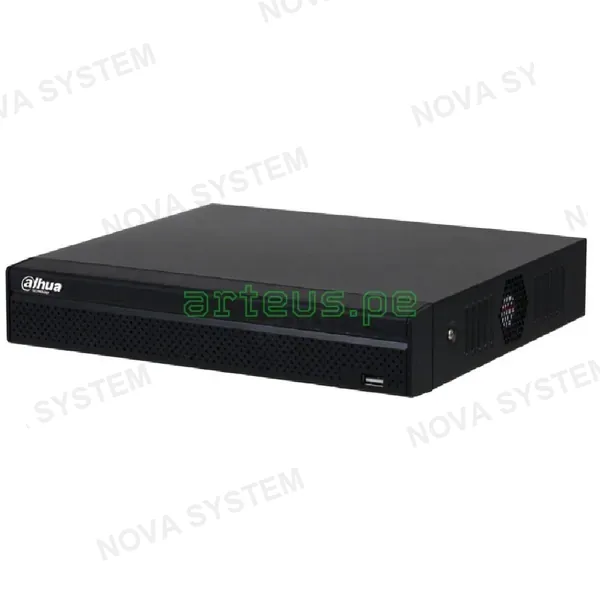 DAHUA NVR4108HS-8P-4KS3 NVR Grabador 8 Canales IP POE 4K hasta 12MP Soporta 1HDD hasta 20TB WIZSENSE