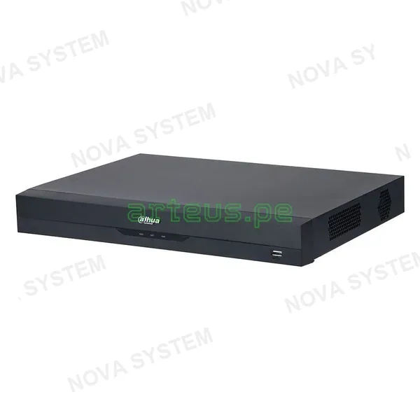 DAHUA DAHUA NVR4216-EI NVR Grabador de vídeo en red WizSense de 16 canales, 1U y 2 discos duros