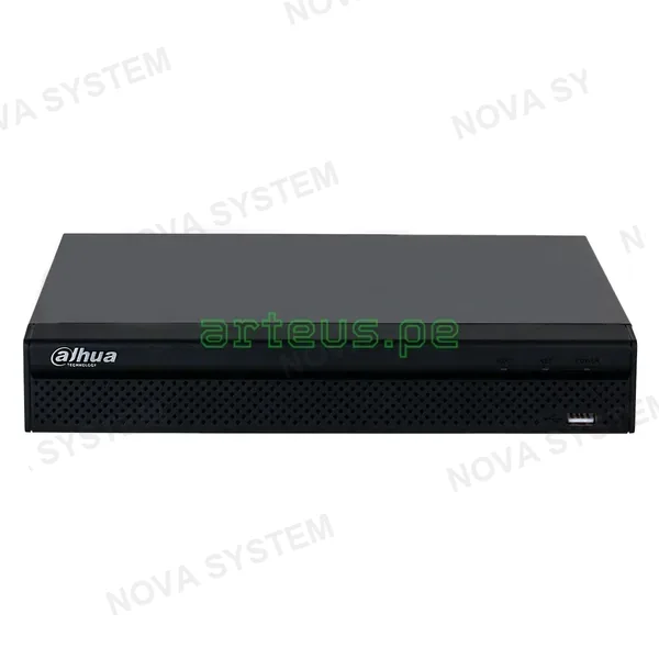 DAHUA DAHUA NVR2108HS-8P-S3 Grabador de Vídeo en Red Compacto de 8 canales 1U 1 HDD y 8 PoE