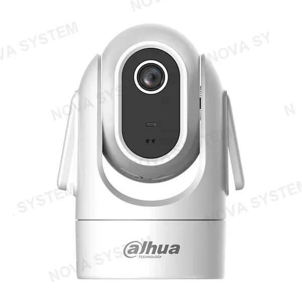 DAHUA H2C Cámara de seguridad inalámbrica Wi-Fi 2 MP, movimiento horizontal y vertical para interiores, foco fijo