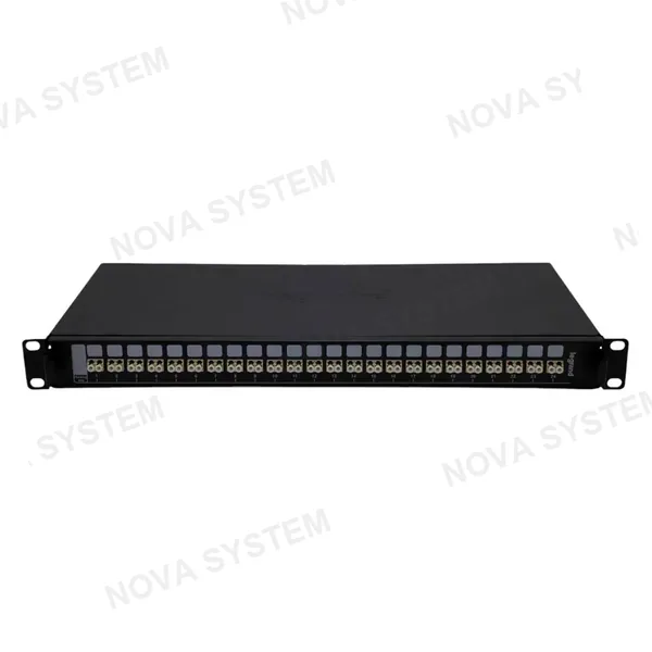 LEGRAND 032162 Patch Panel Bandeja de Fibra Optica 24 Conectores LC Duplex OM3/OM4 19" 1U