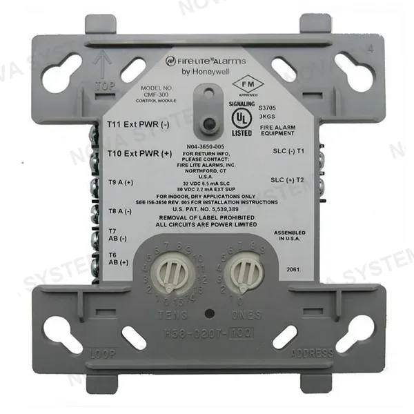 FIRE-LITE MDF-300 Módulo de monitoreo de doble entrada