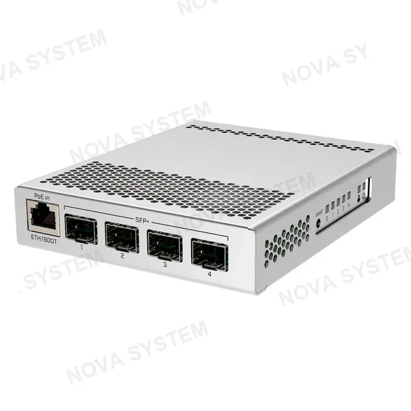 MIKROTIK CRS305-1G-4S+IN Switch de Red Gestionado Gigabit Ethernet 5 Puertos SFP+