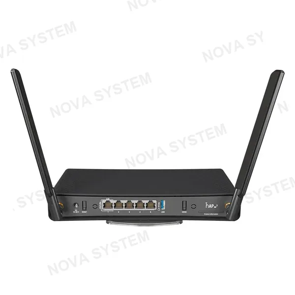 MIKROTIK MIKROTIK C53UiG+5HPaxD2HPaxD HAP AX 3 Access Point Doméstico AX Gen 6 Ethernet Gigabit de 2,5gHZ