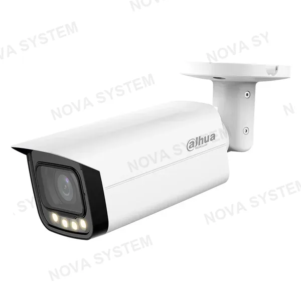 DAHUA DAHUA HAC-HFW2509TU-A-LED Cámara de seguridad analógica 5MP bala, iluminación 60m, FullColor