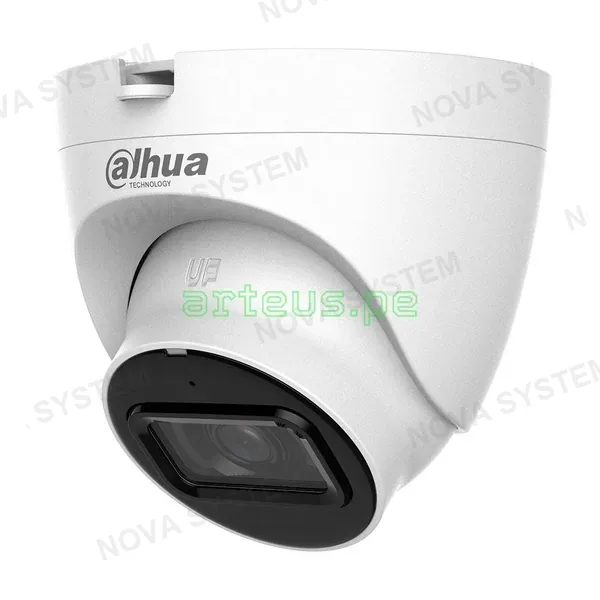 DAHUA DAHUA HAC-HDW1801TLQN(-A) Cámara de seguridad analógica 4K, 3.6mm infrarrojos, Starlight