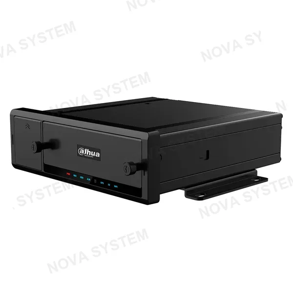 DAHUA DAHUA MXVR8212-GFWI Grabador de vídeo móvil con inteligencia artificial, 12 canales, H.265, 2 discos duros y SSD