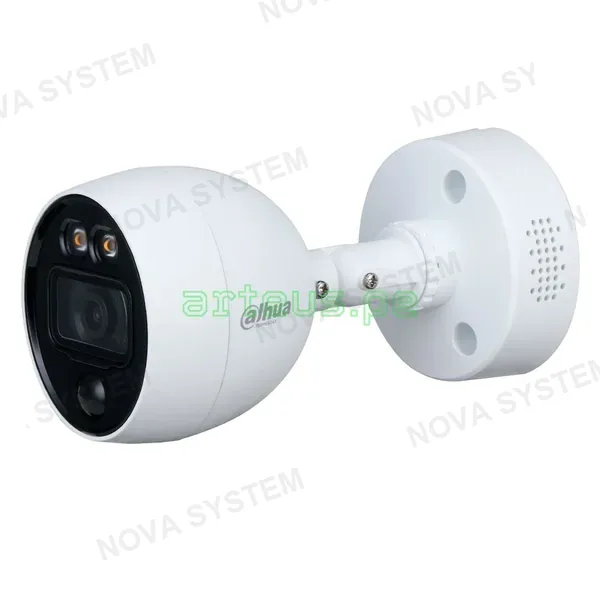 DAHUA DAHUA HAC-ME1509BN-PIRLS-0280B Cámara de seguridad 5MP bala fija, disuasión activa, 2,8mm, Full Color