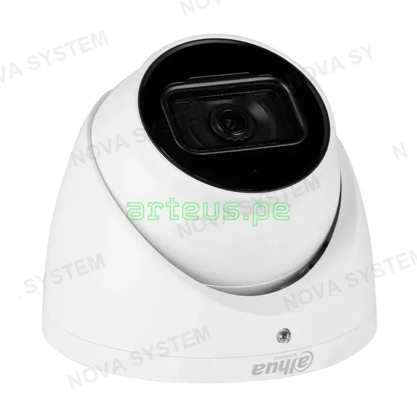 DAHUA DAHUA IPC-HDW3241EM-S-S2 Cámara de Red WizSense con Globo Ocular y Foco Fijo IR de 2 MP