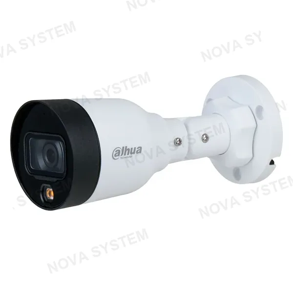 DAHUA DAHUA IPC-HFW1439S1-A-LED-S4 Camara de Red Tipo Bala de Enfoque Fijo a Todo Color de 4 MP