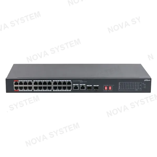 DAHUA DAHUA DH-S3226-24ET-240 Switch de escritorio no administrado de 26 puertos con PoE de 24 puertos