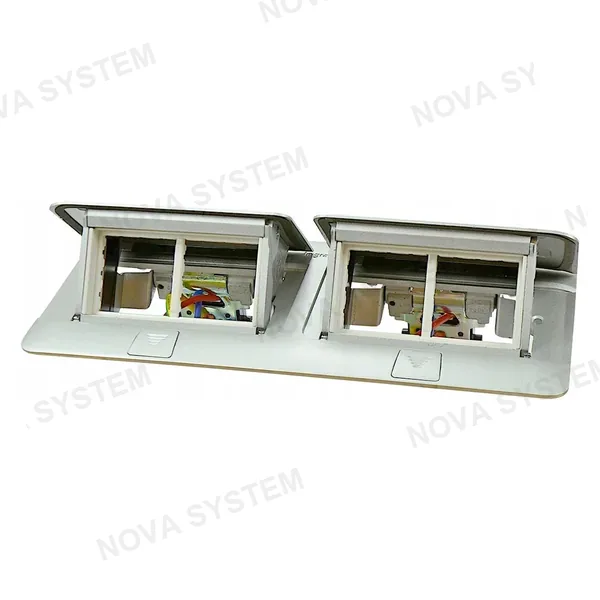 LEGRAND 054013 Caja POP-UP Para 8 Modulos Mosaic Alumnio