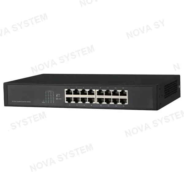 DAHUA DAHUA DH-PFS3016-16GT (SIN CAJA 8/10) Switch Conmutador 16 Puertos Giga, No Administrable, Capa 2