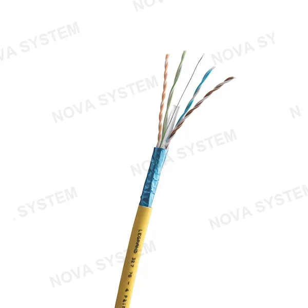 LEGRAND 032778 - CABLE CAT6A F/UTP LSZH-1 ROLLO 500M AMARILLO 23AWG