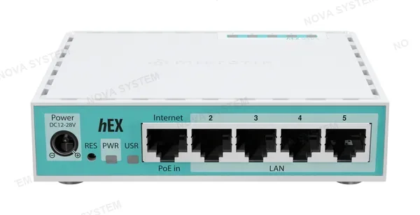 MIKROTIK MIKROTIK E50UG Router 5 Puertos Gigabit hEX Refresh ARM 950Mhz 512Mb