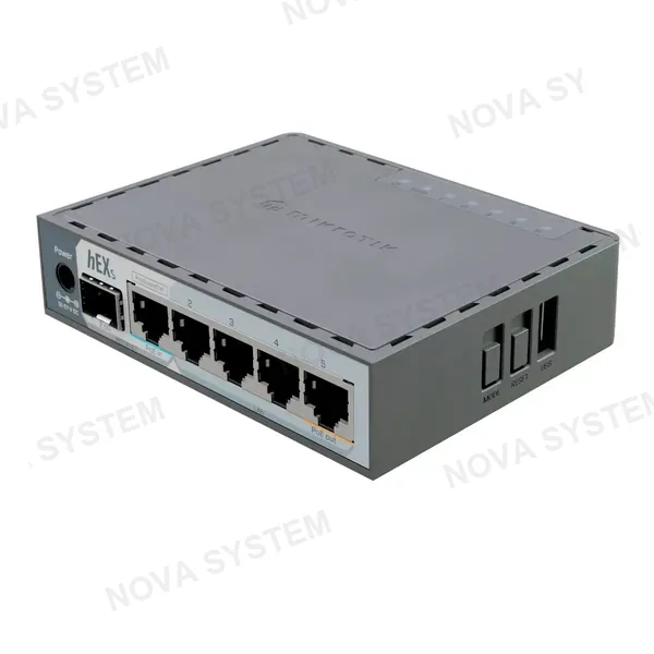 MIKROTIK MIKROTIK E60IUGS Router 5 Puertos Gigabit Ethernet 1Gbps