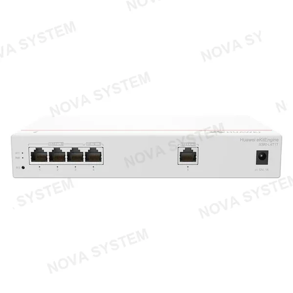 HUAWEI eKIT S380-L4T1T Router Gateway Multiservicio 4 Puertos Gigabit 1 WAN 512Mb