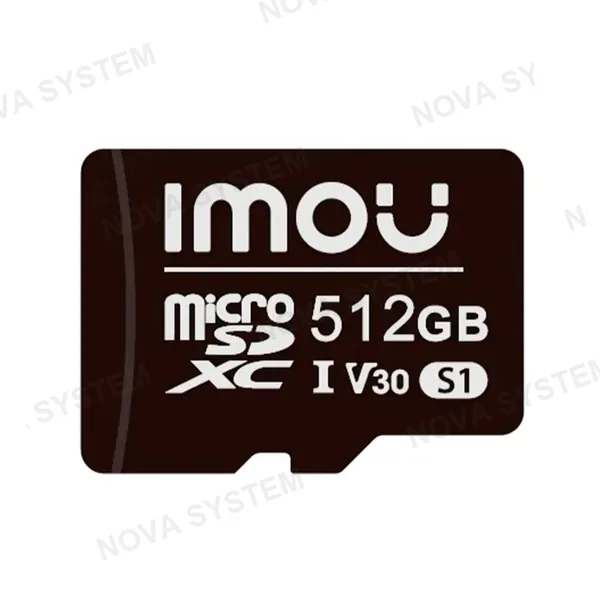IMOU IMOU Memoria MicroSD 512GB Clase 10 para Cámara de Seguridad 24/7
