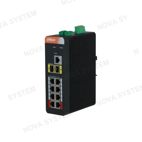 DAHUA DAHUA IS4210-8GT-120 Switch 8 Puertos Gigabit PoE 120W PoE Watchdog